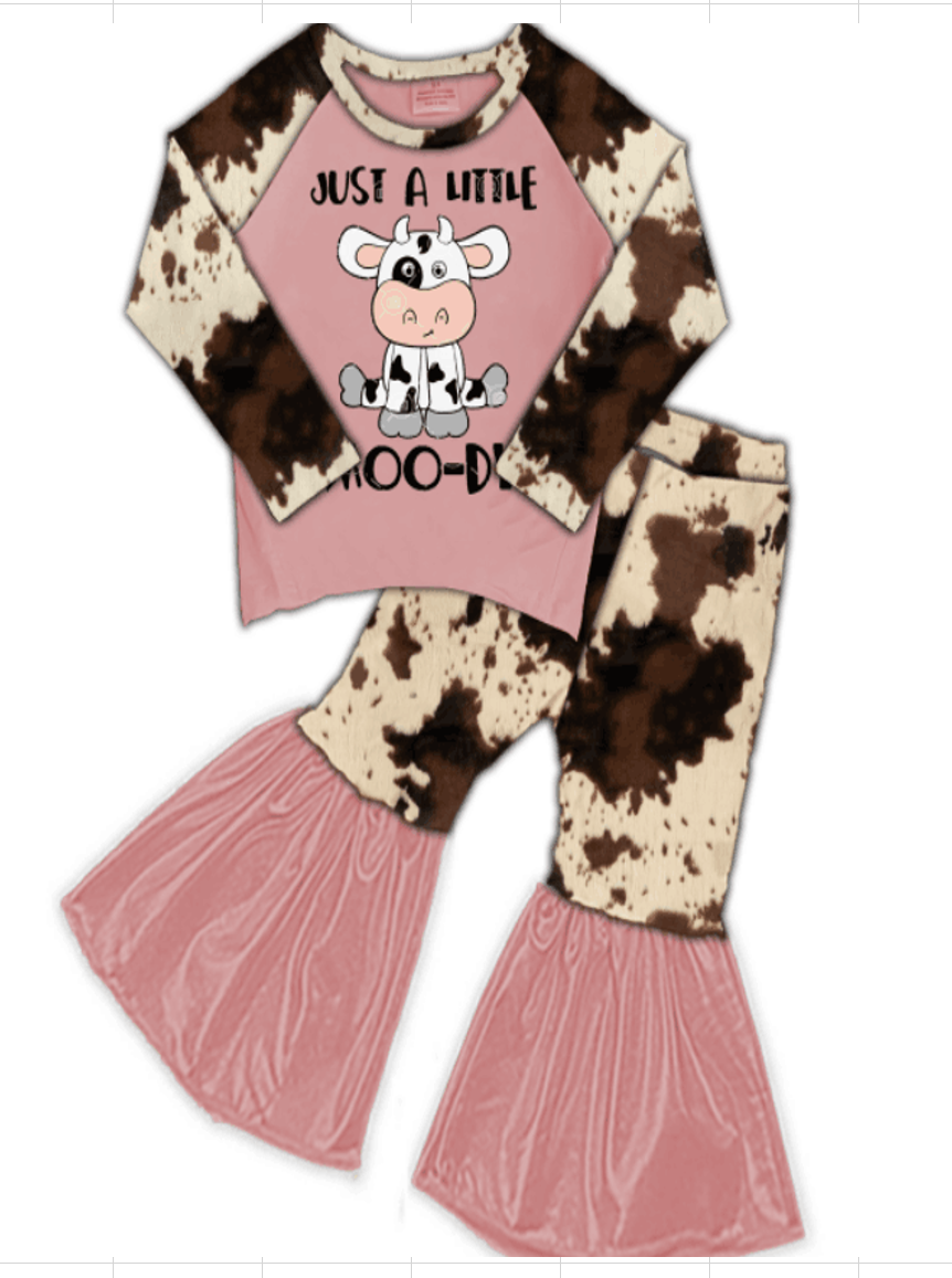 Fall Preorder: Just a Little Moo-Dy Bell Bottoms Outfit