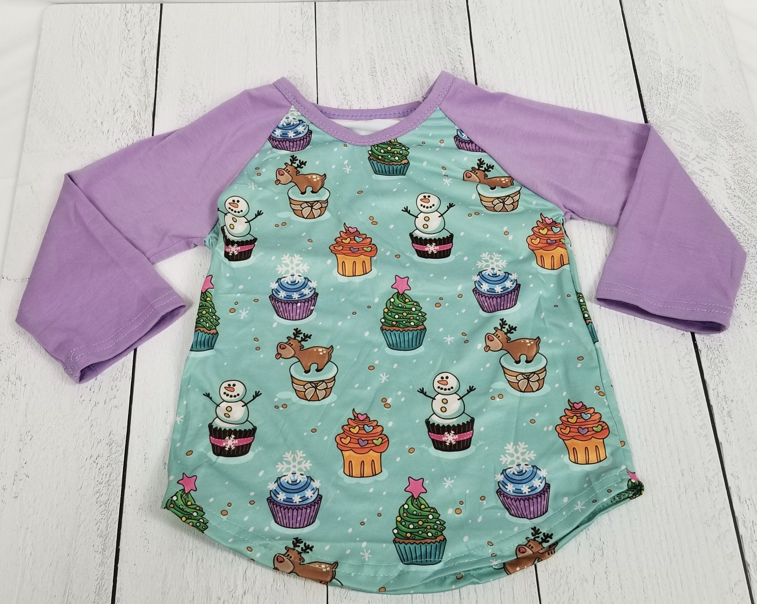 Holiday Cupcake Friends Supersoft Tee