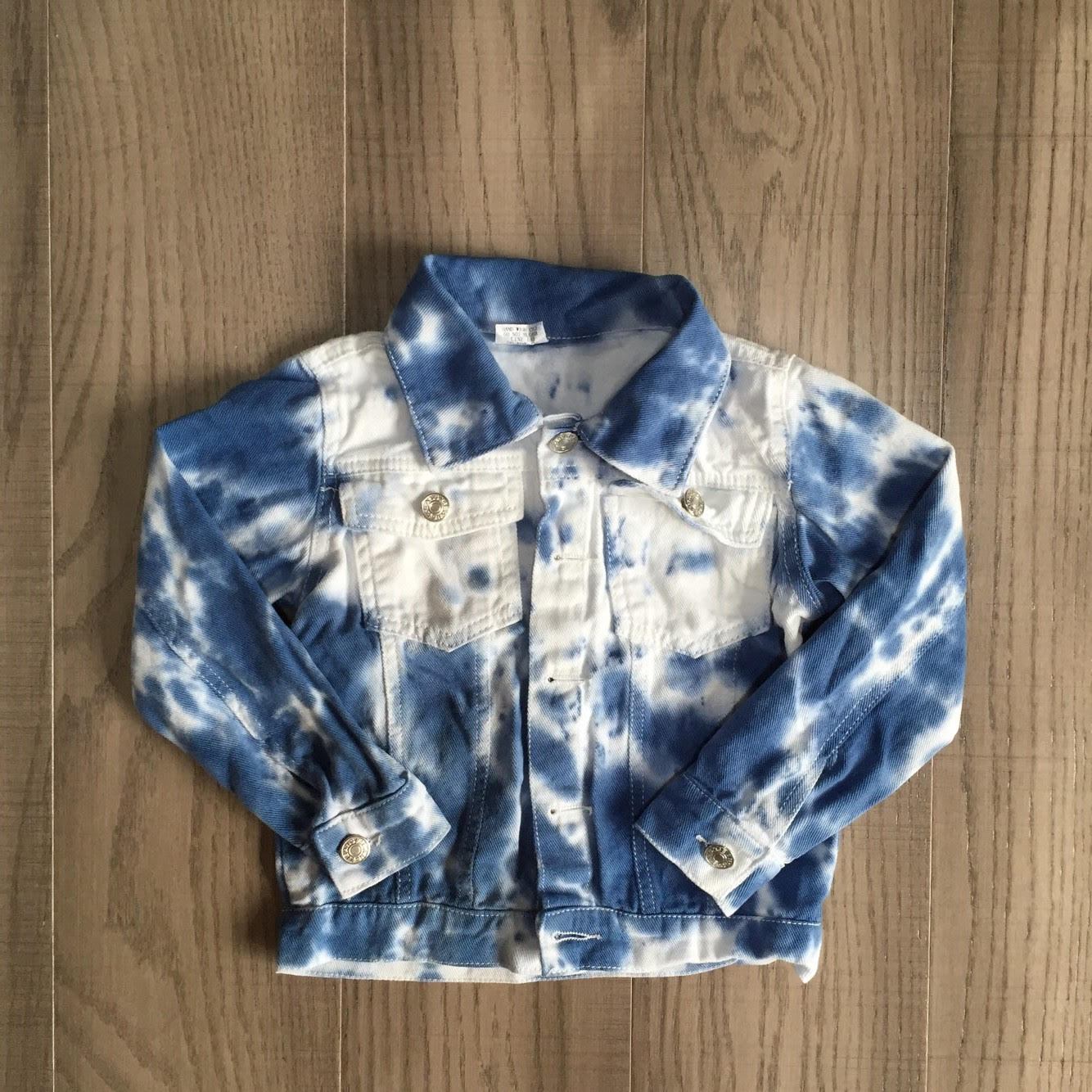 Fall Preorder: Bleached Denim Jacket - Blues