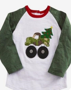 PreOrder Camo Truck Christmas Shirt PreOrder