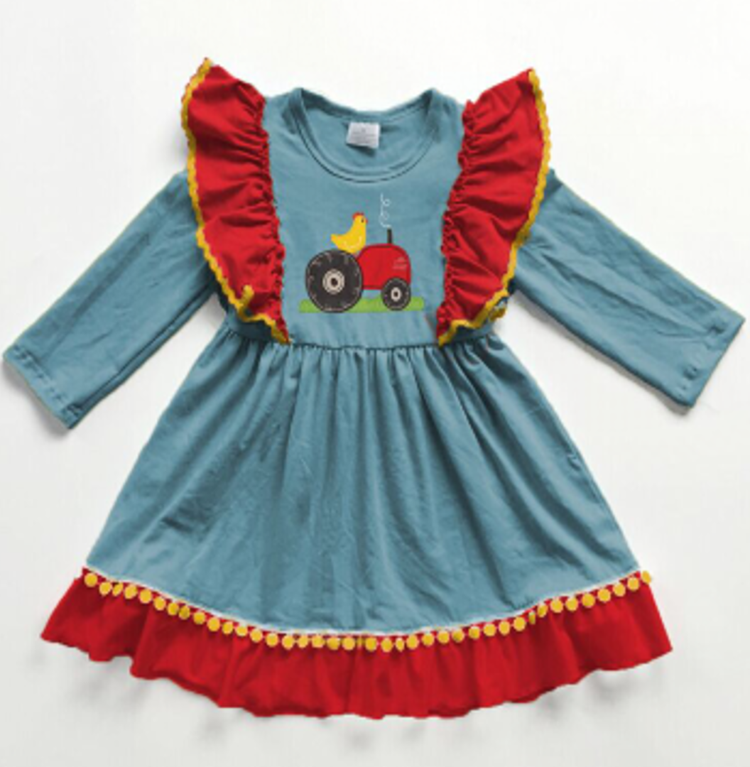Fall Preorder: Chick on a Tractor Dress