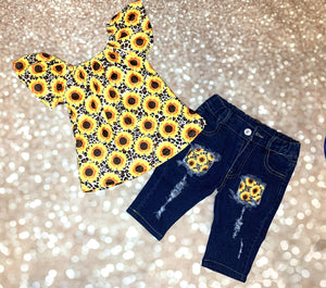 Sunflower Jean Outfit