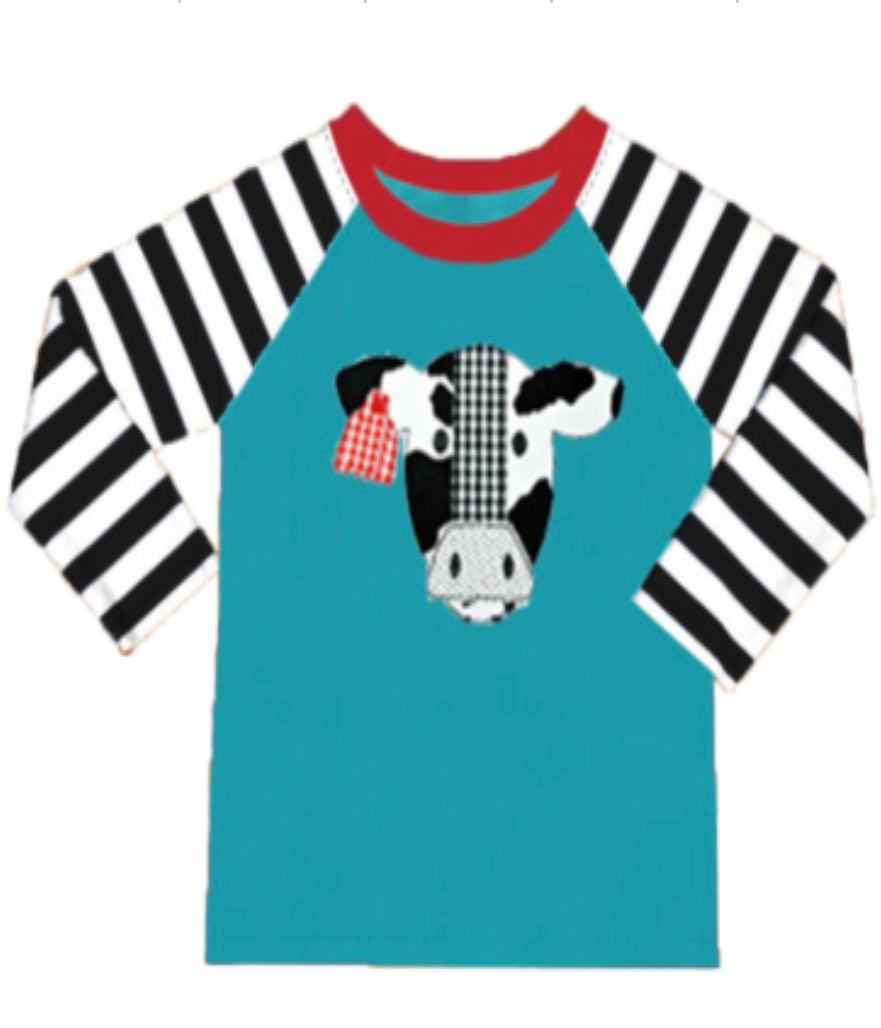 Fall Preorder: Cow Tag Long Sleeve Shirt