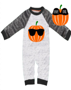 Fall Preorder: Spooky Cool Pumpkin Romper