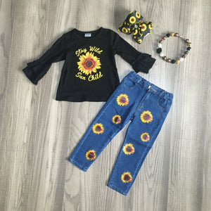 [PREORDER] Stay Wild Sun Child Deluxe Denim Outfit