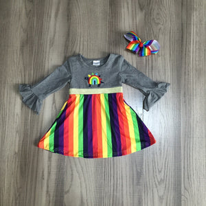 [PREORDER] RainbowSaurus Dress