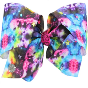 Tie Dye and Stars Hairbow [PREORDER]