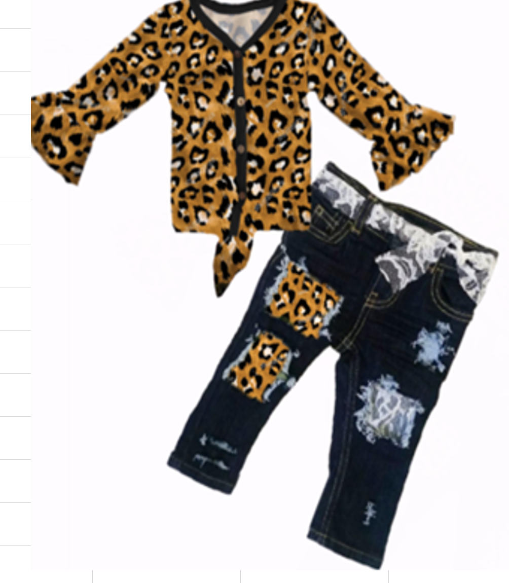 Feeling Wild Denim Set [PREORDER]