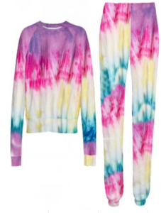 Sunrise Tie Dye Loungewear Set [PREORDER]