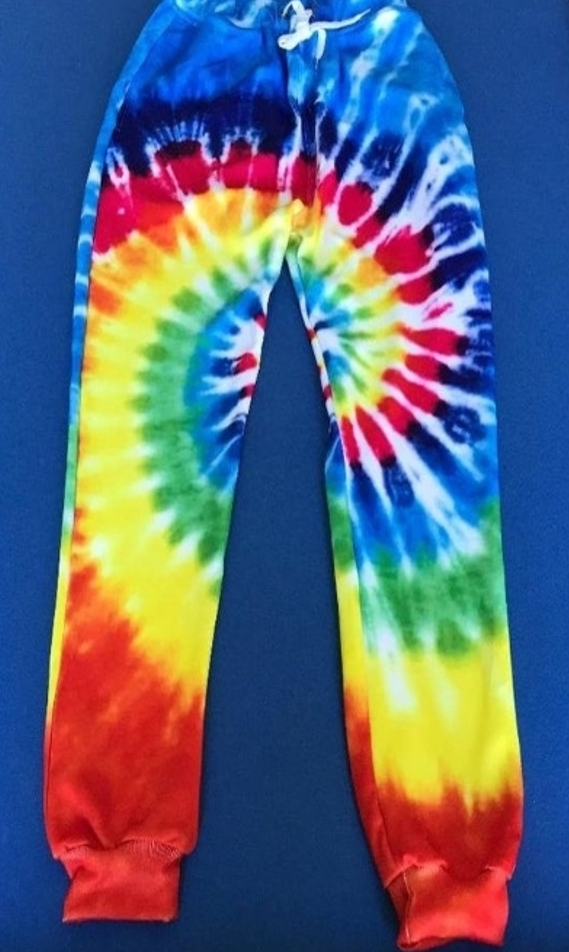 Tie Dye Swirl Loungewear Pants - Primary [PREORDER]