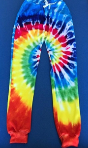 Tie Dye Swirl Loungewear Pants - Primary [PREORDER]