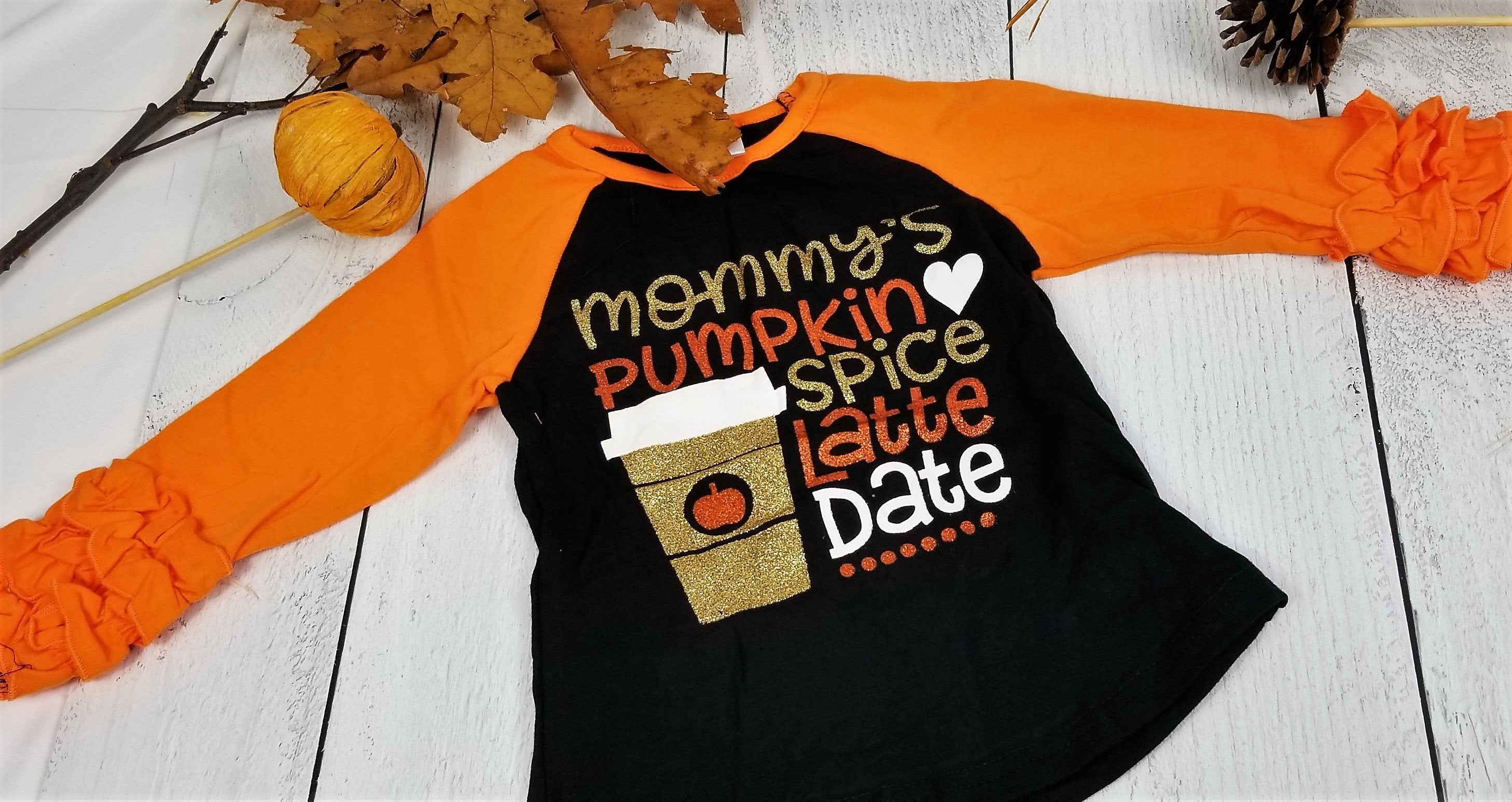 Fall Preorder: Pumpkin spice latte date - kid